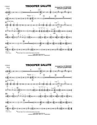 Trooper Salute - Cymbals