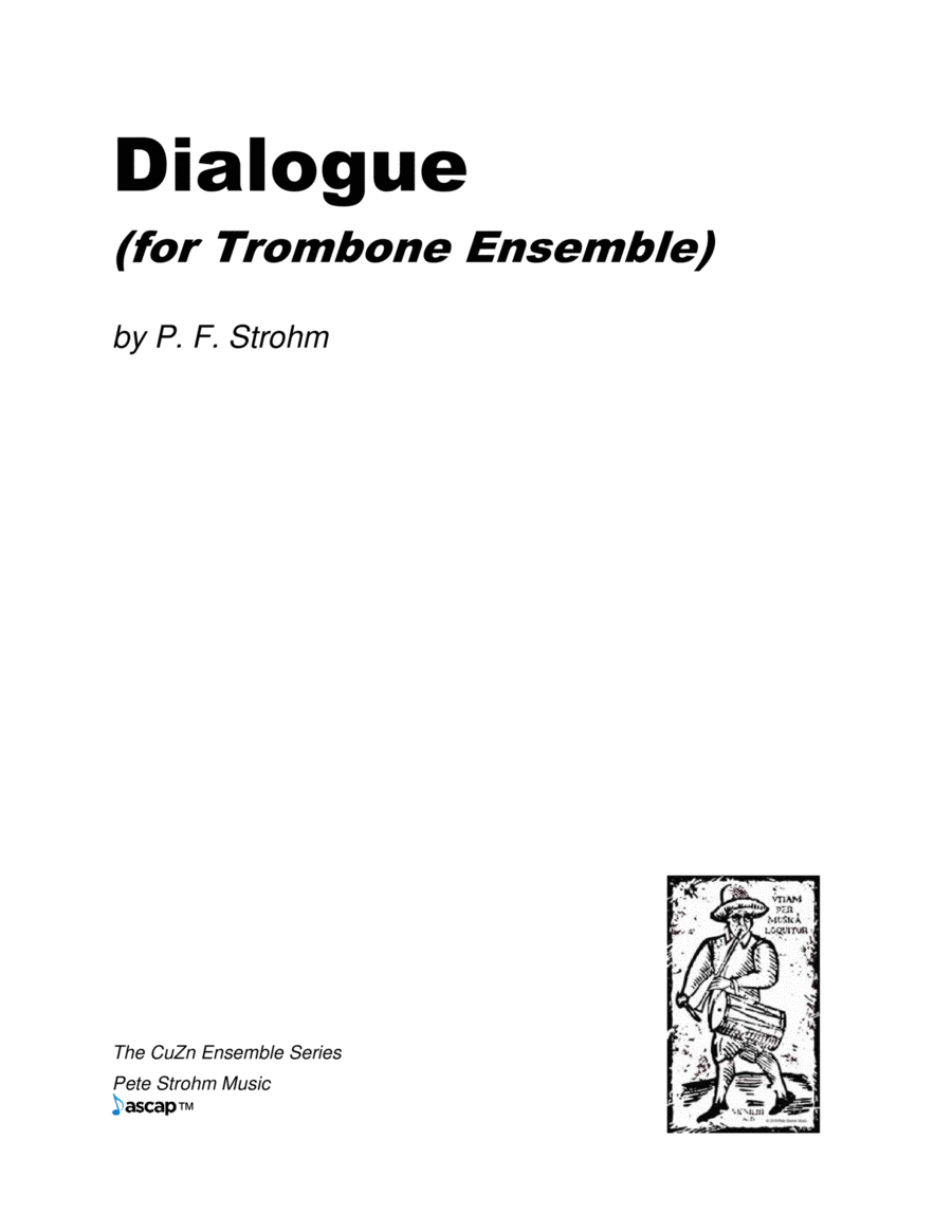 Dialogue (for Trombone Ensemble) image number null