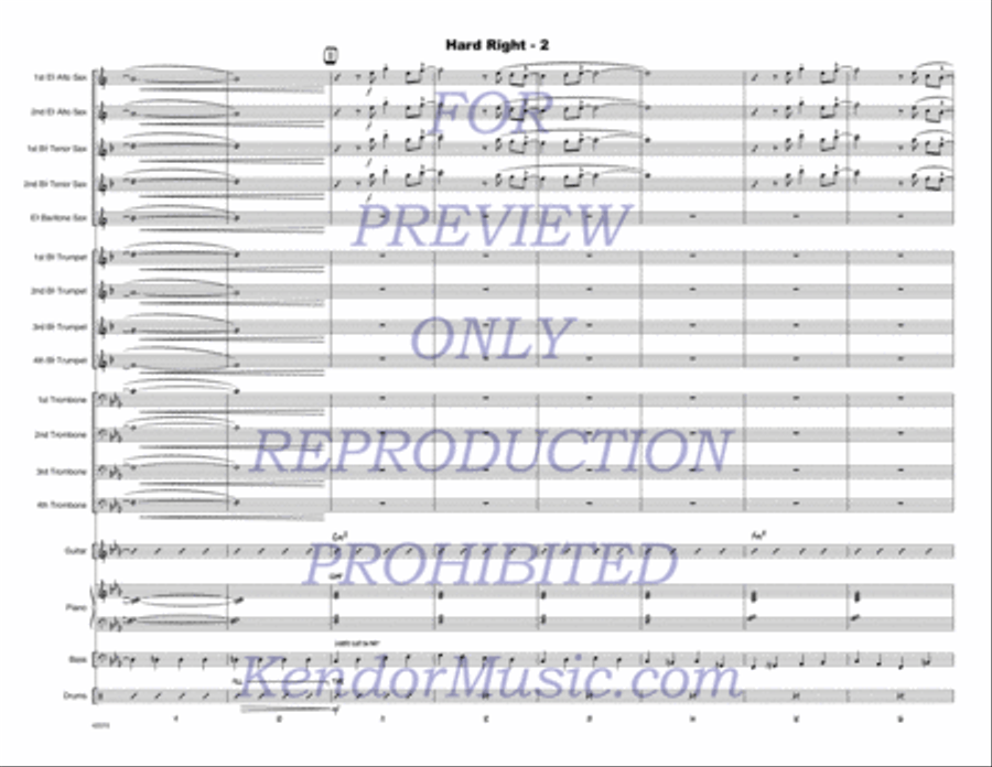 Hard Right Jazz Ensemble scores gallery preview page 3