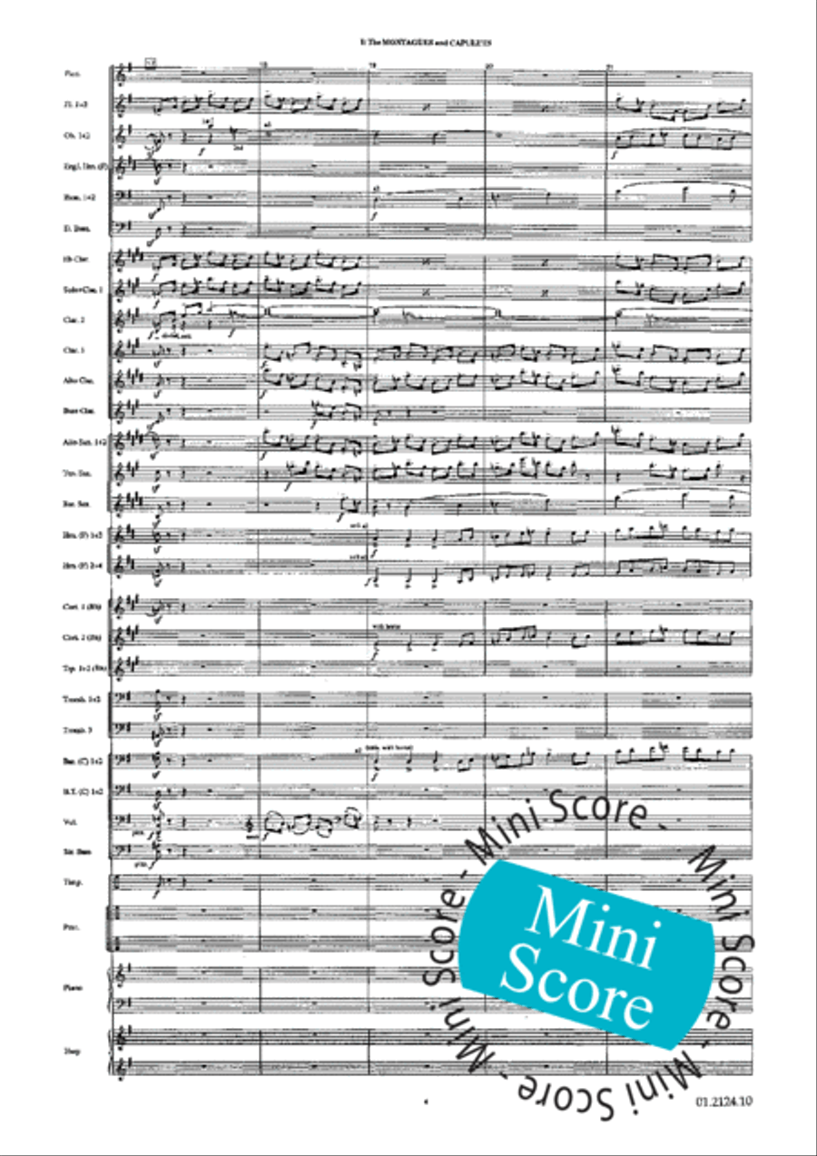 Romeo and Juliet Romeo and Juliet Concert Band scores gallery preview page 8