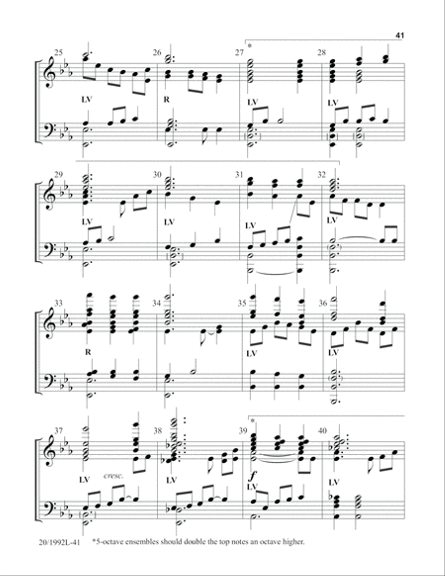 Hymns We Love to Ring 5-Octaves scores gallery preview page 30