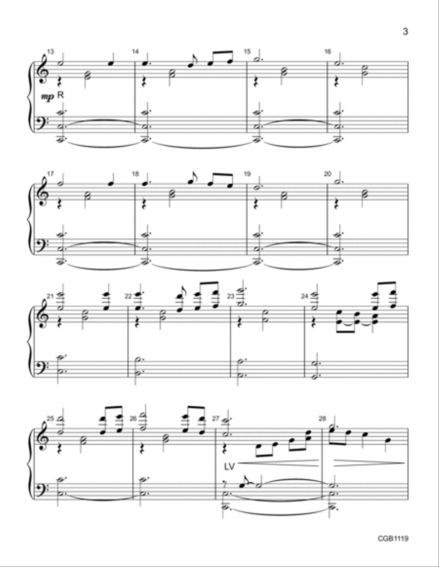 Shall We Gather at the River - 3-6 octaves 5-Octaves scores gallery preview page 3
