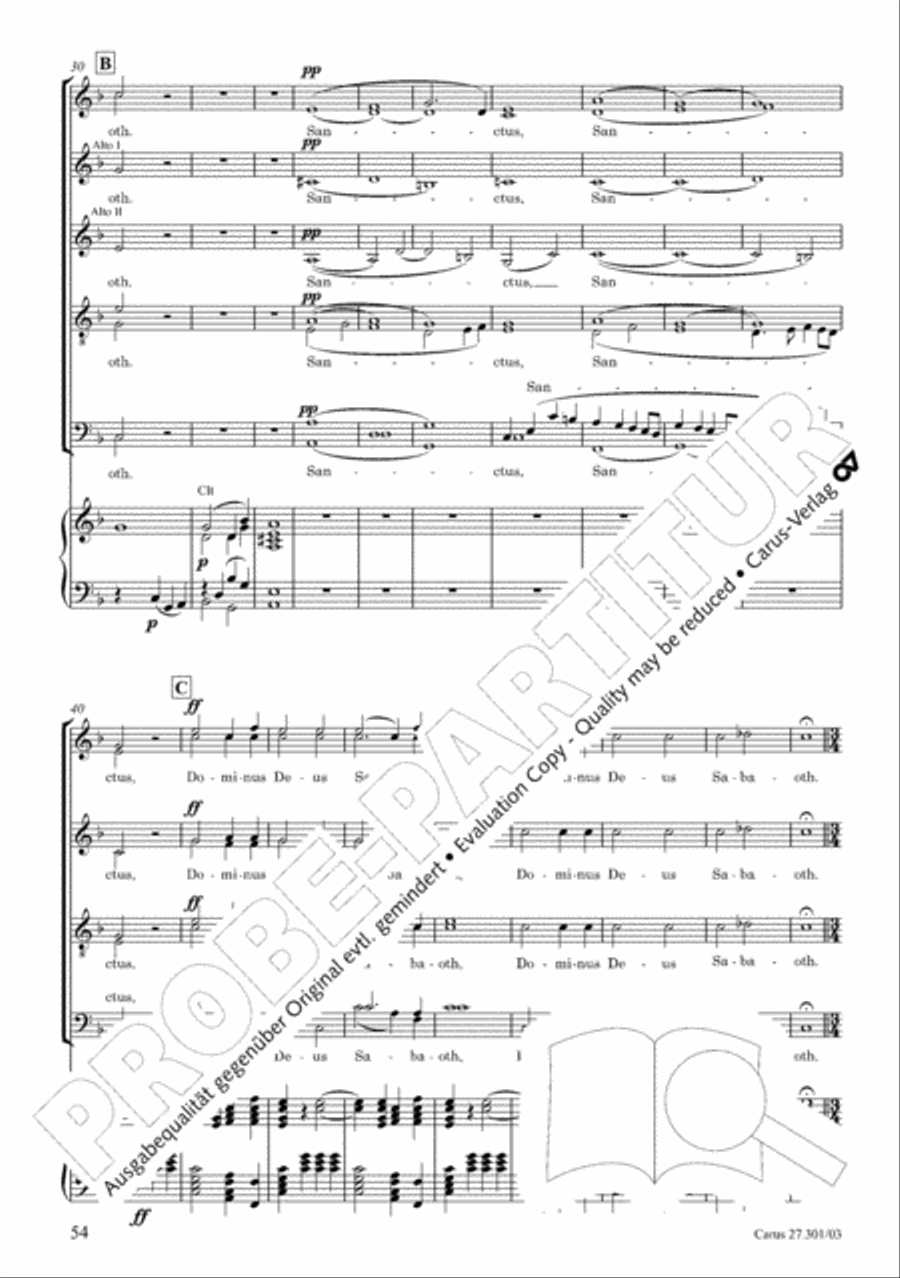 Requiem in F minor Requiem in F minor 4-Part scores gallery preview page 59
