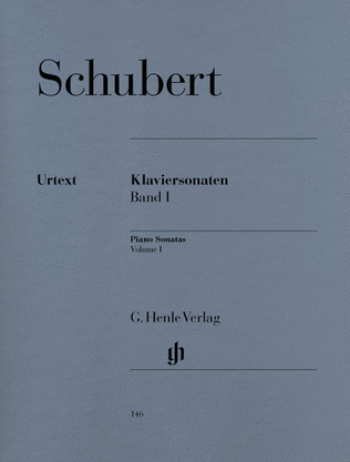 Book cover for Piano Sonatas – Volume I