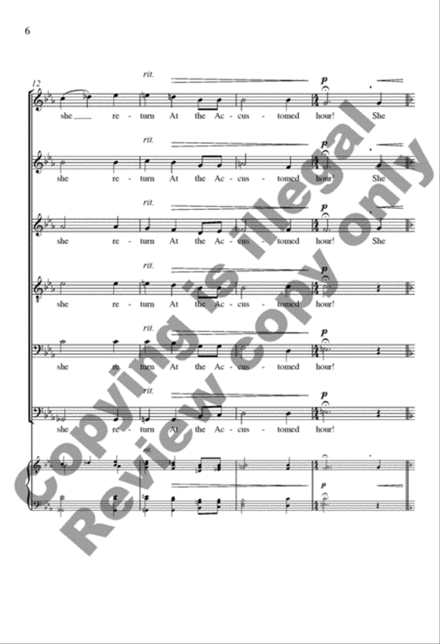 The Dew A Cappella scores gallery preview page 6