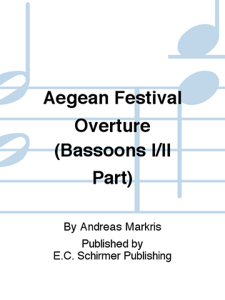 Aegean Festival Overture (Bassoons I/II Part)