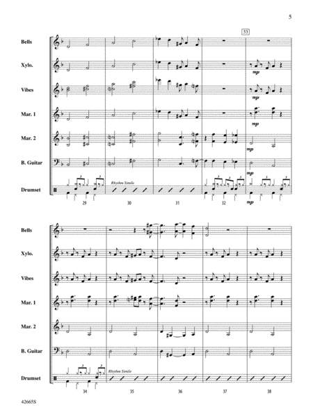 Cantina Band (from Star Wars Episode IV: A New Hope): Score