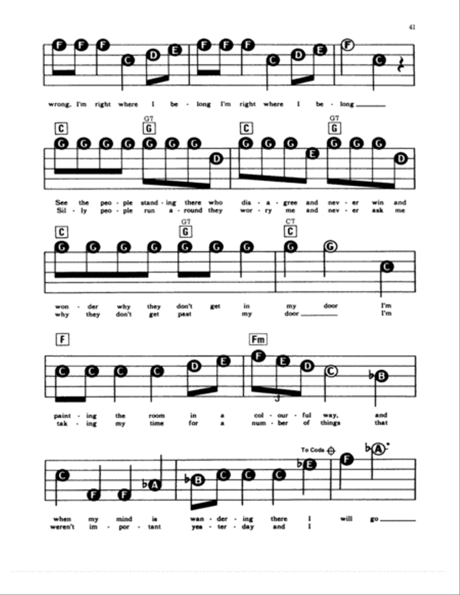 Fixing A Hole Electronic Keyboard scores gallery preview page 2