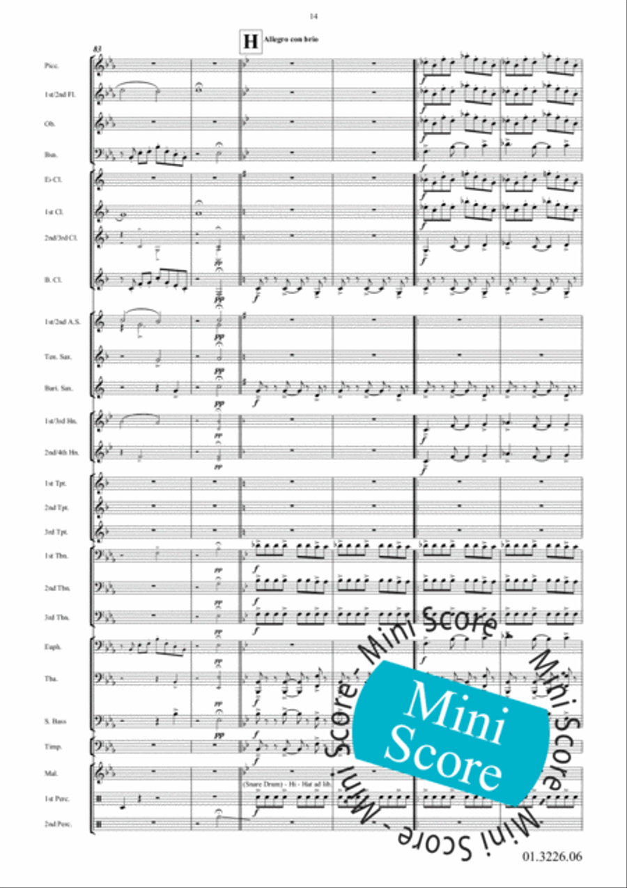 Nanga Parbat Concert Band scores gallery preview page 22