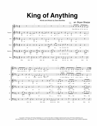 Book cover for King Of Anything
