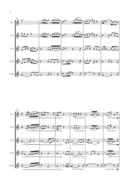 Shenandoah - for Flute Choir image number null