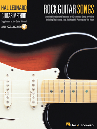 Book cover for Rock Guitar Songs