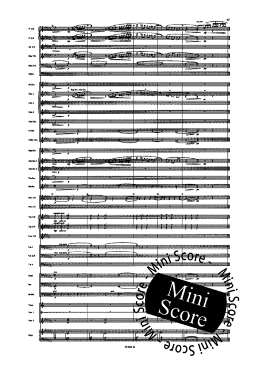 Fifth Symphony Fifth Symphony Concert Band scores gallery preview page 72