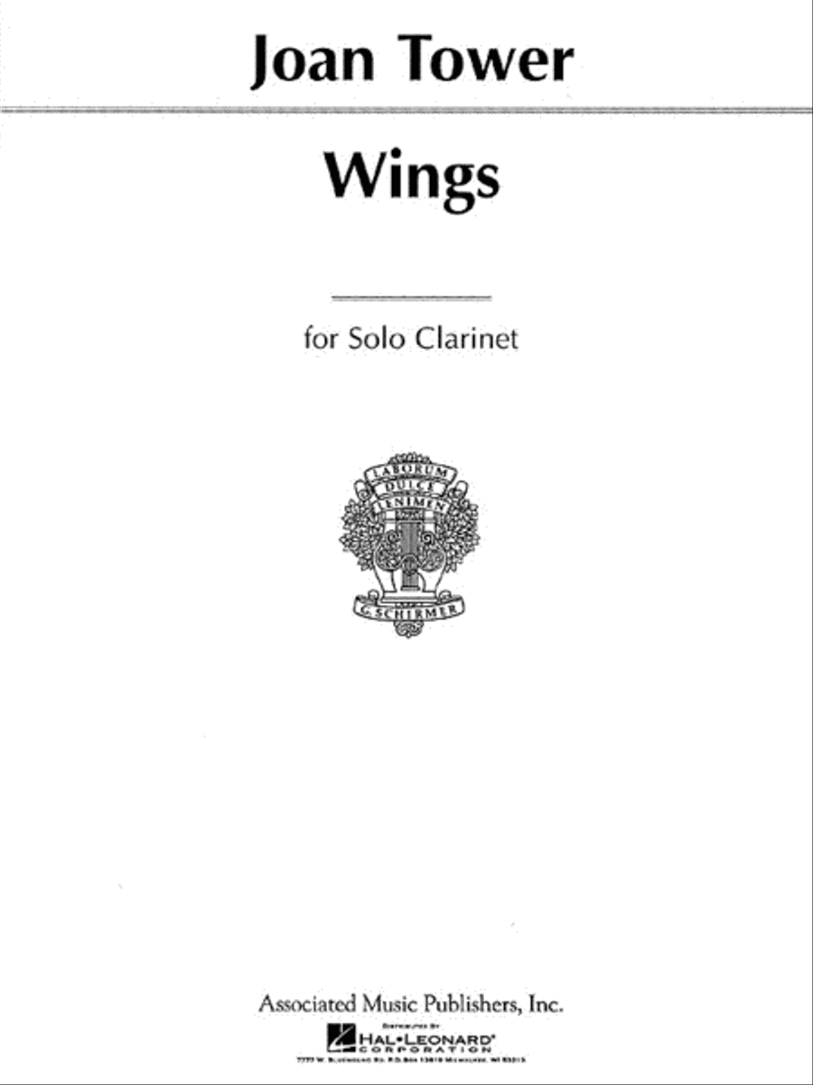 Wings Bass Clarinet scores gallery preview page 1