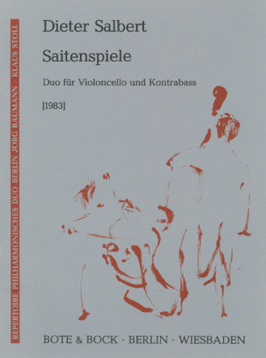 Saitenspiele. Cello and DB