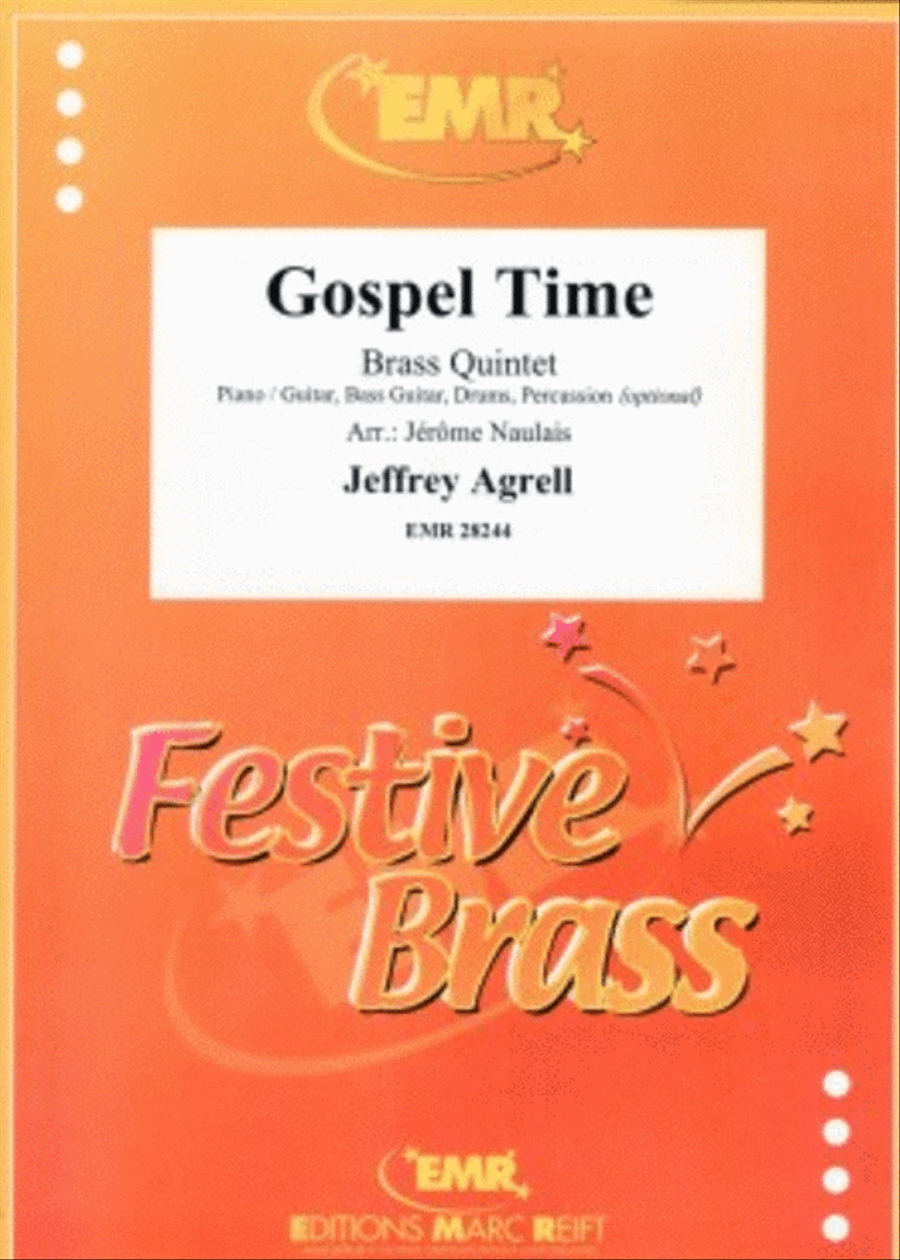 Gospel Time Brass Band scores gallery preview page 1