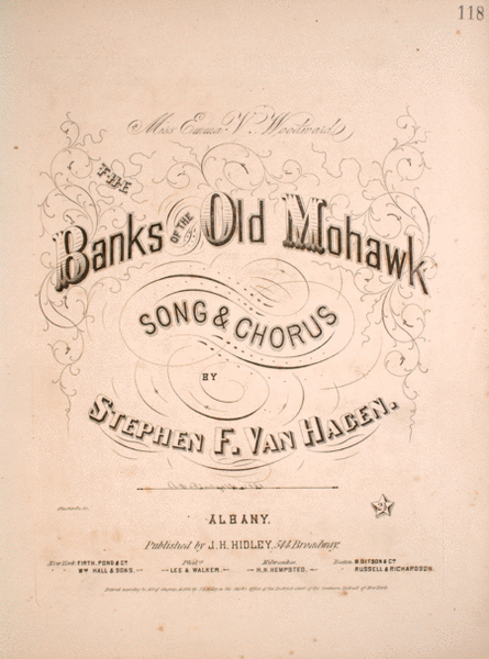The Banks of the Old Mohawk. Song & Chorus