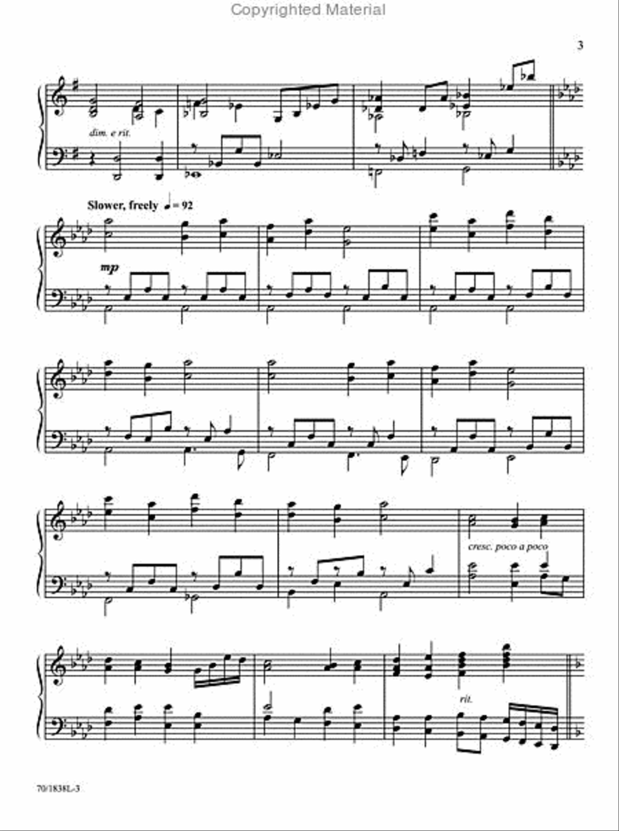 The Church Pianist's Library, Vol. 13 Piano Solo scores gallery preview page 3