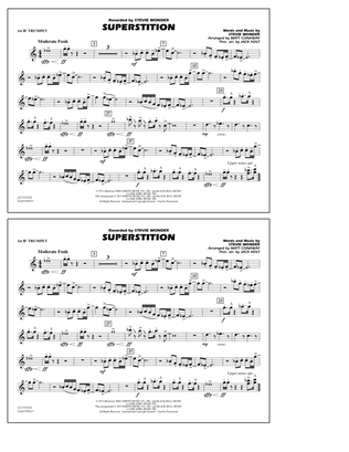 Superstition - 1st Bb Trumpet