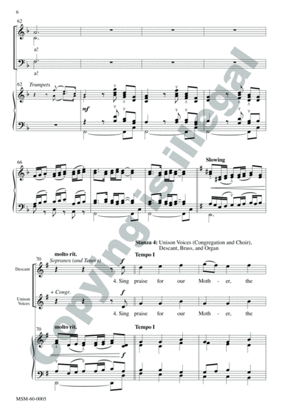 Immaculate Mary (Choral Score) image number null