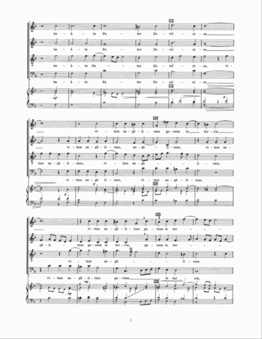 Gloriose Confessor Choir scores gallery preview page 2
