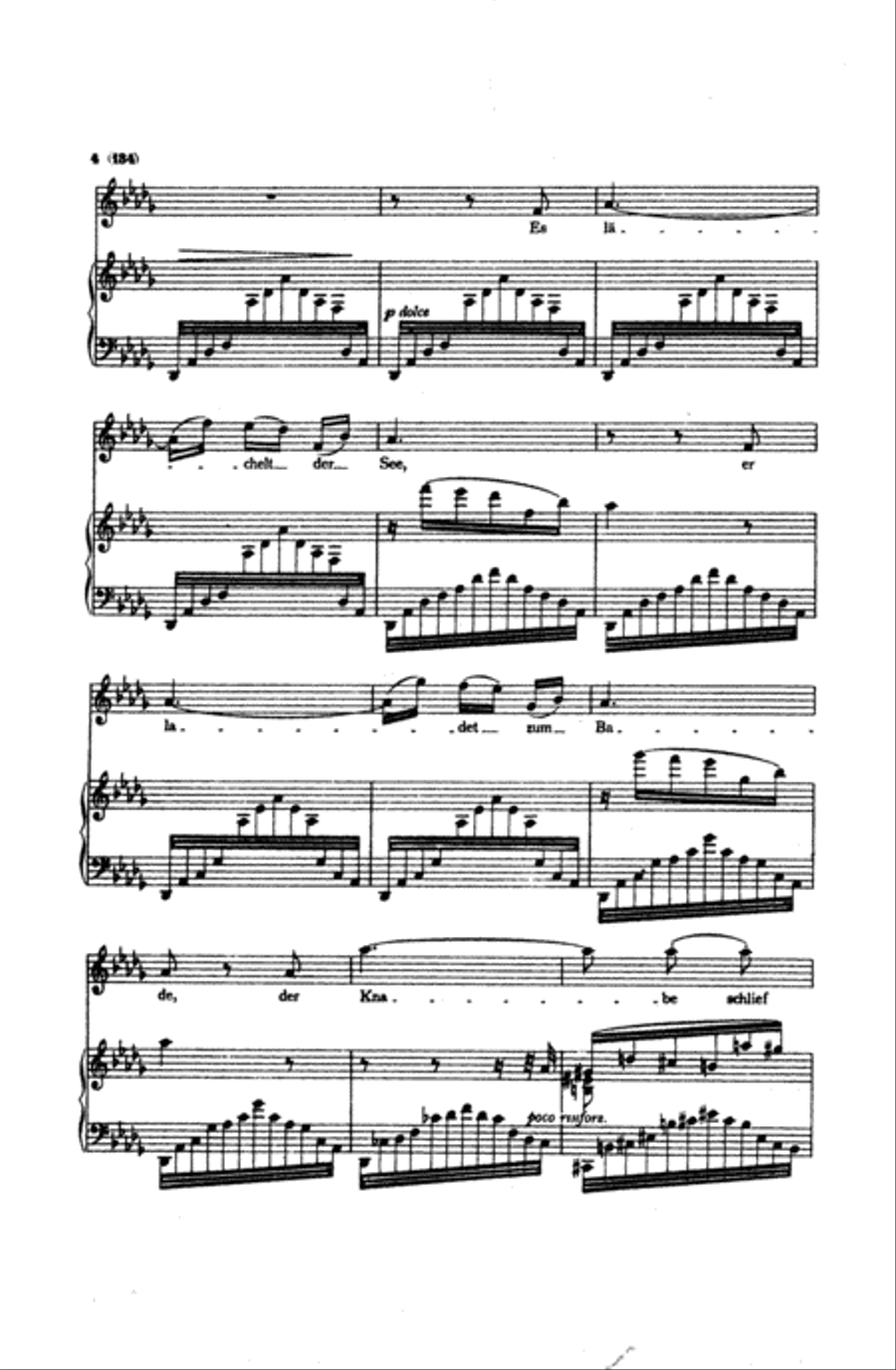 Liszt: Songs, Volume II, Nos. 14-25 (Italian or German) Voice scores gallery preview page 3