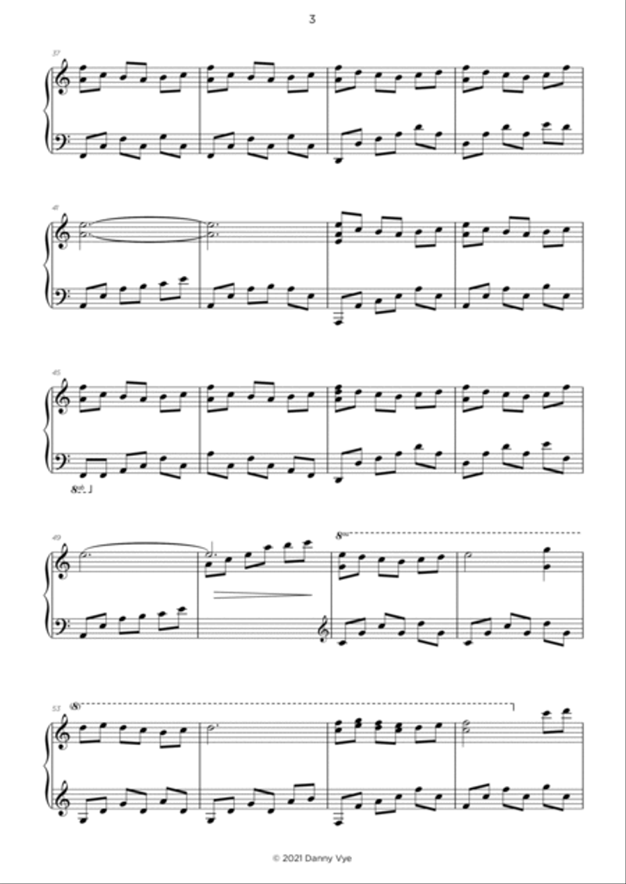 Whisper of the Wind Whisper of the Wind Piano Solo scores gallery preview page 3