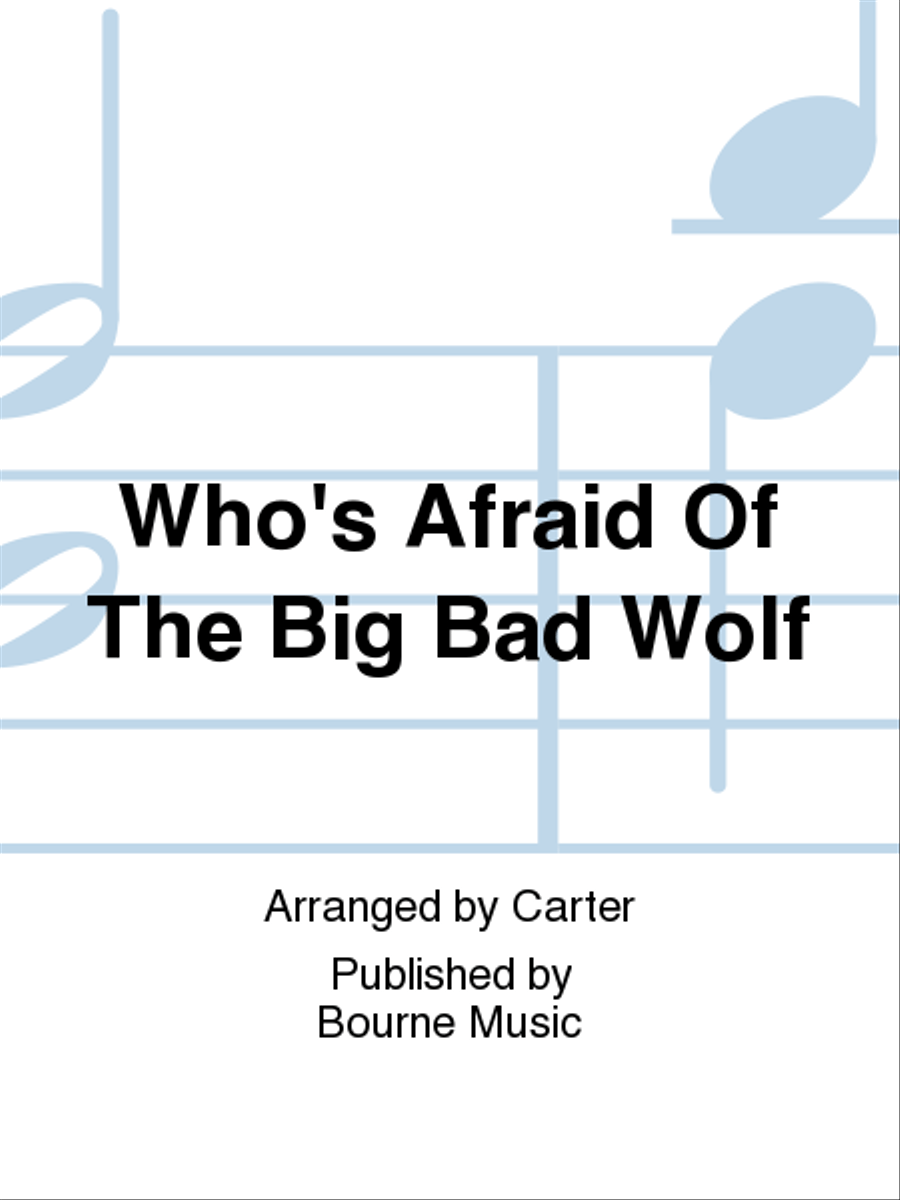 Who's Afraid Of The Big Bad Wolf Marching Band scores gallery preview page 1