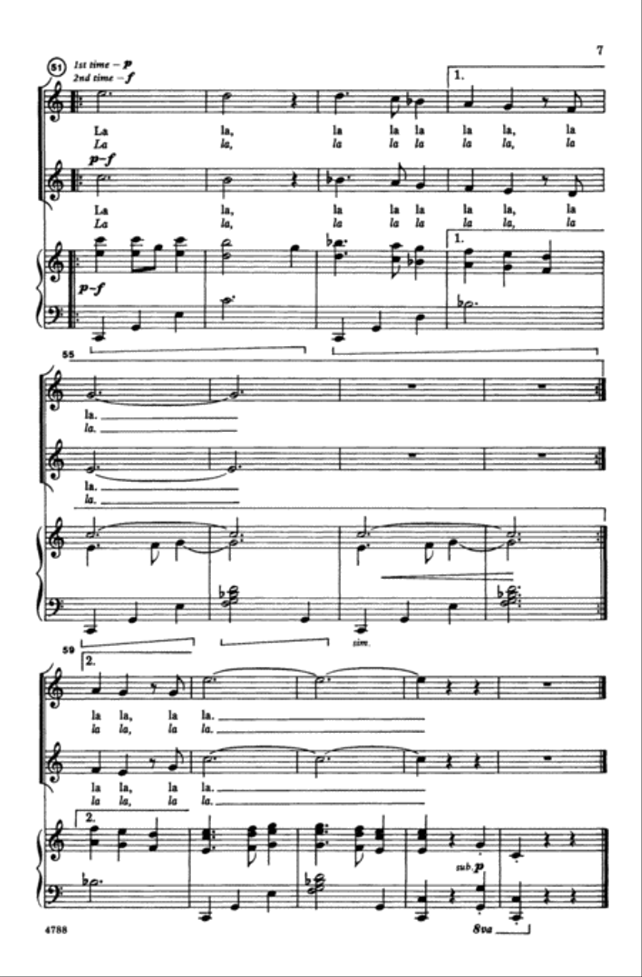 Two Catalan Carols Choir scores gallery preview page 5