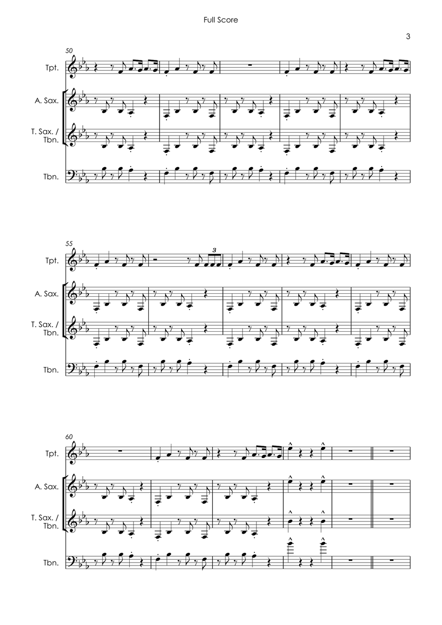 Mambo No. 5 (a Little Bit Of...) Small Ensemble scores gallery preview page 5