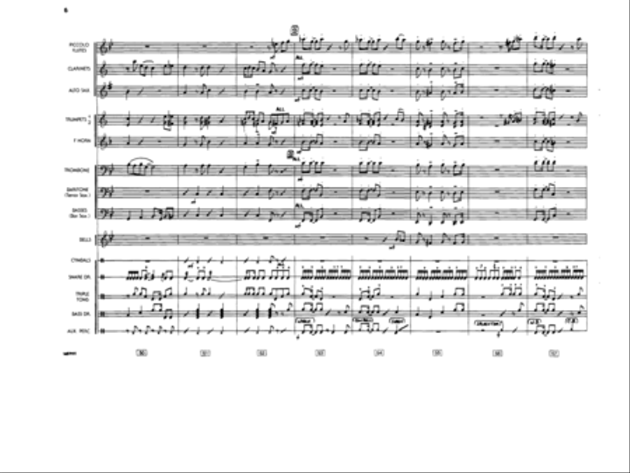 Consider Yourself Consider Yourself Marching Band scores gallery preview page 7