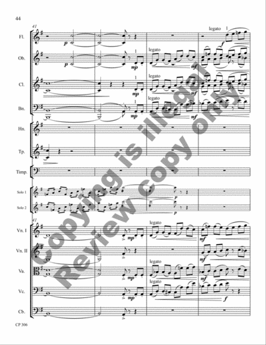 Little Suite Full Orchestra scores gallery preview page 124