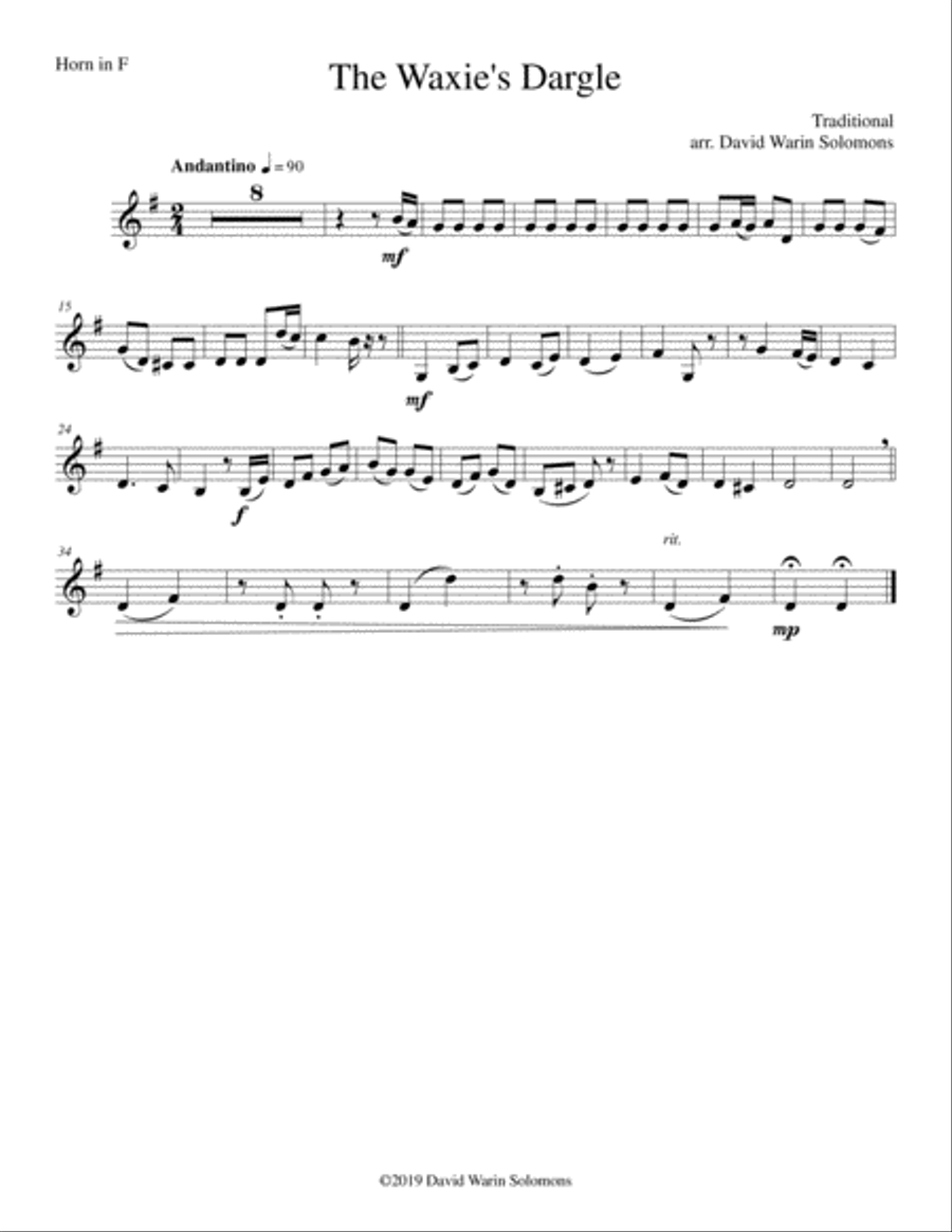 15 easy trios for brass trio (trumpet, horn, trombone) Brass Trio scores gallery preview page 5