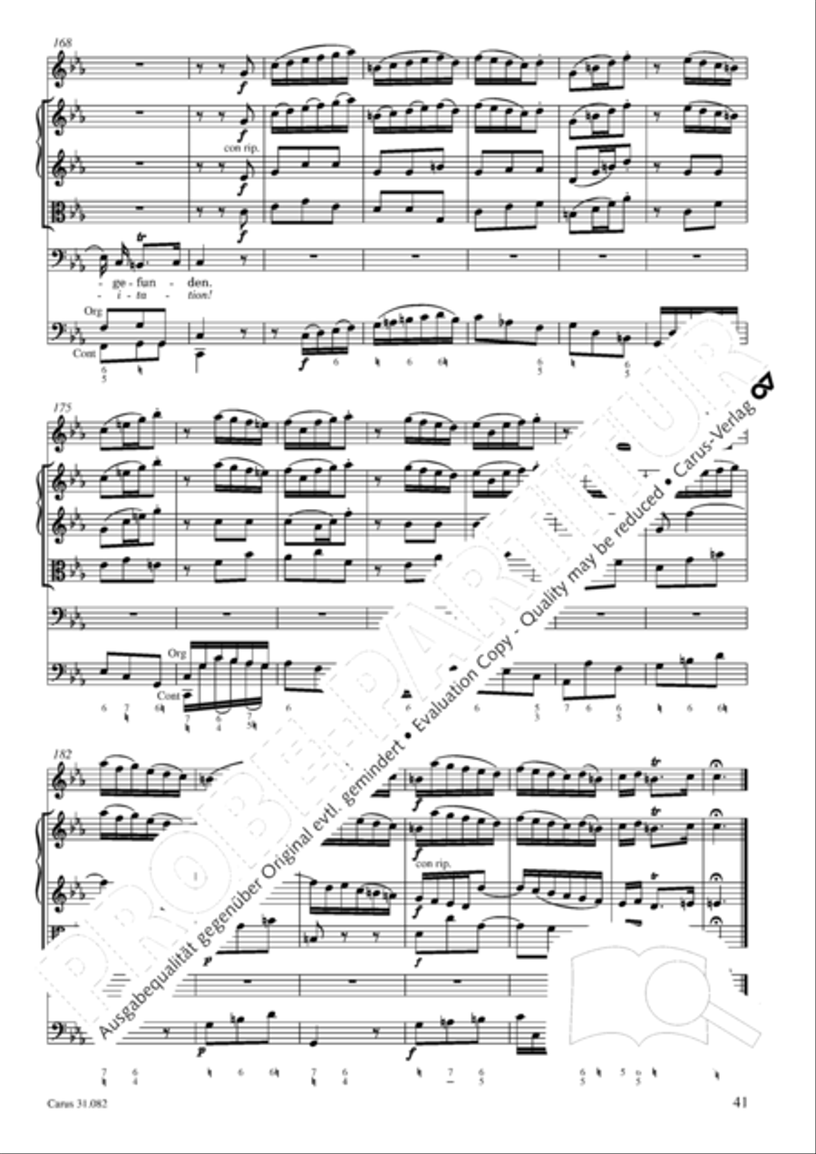 I have enough (Ich habe genung) Mezzo-Soprano Voice scores gallery preview page 42