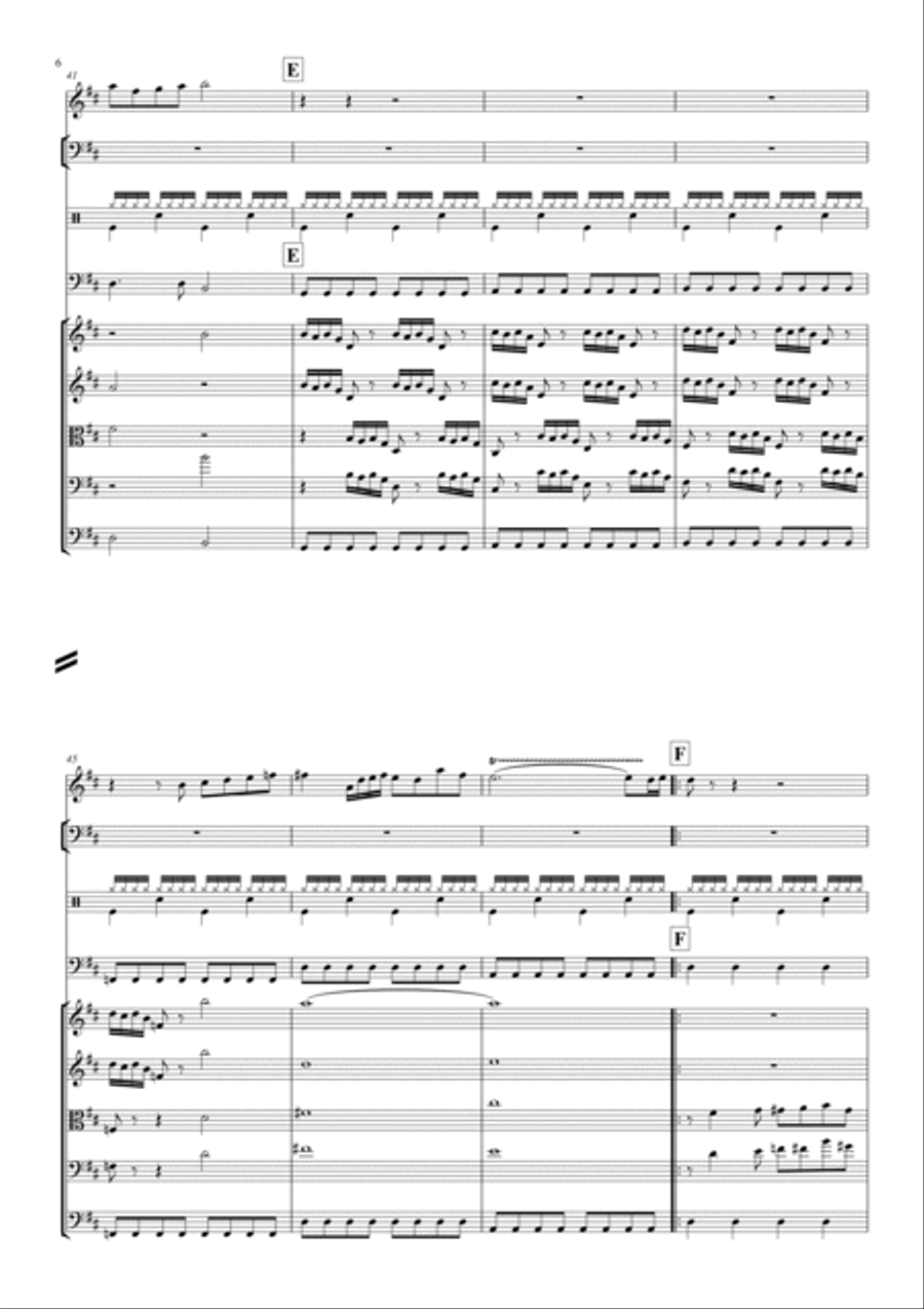 Stagioni Di Venezia Full Orchestra scores gallery preview page 6