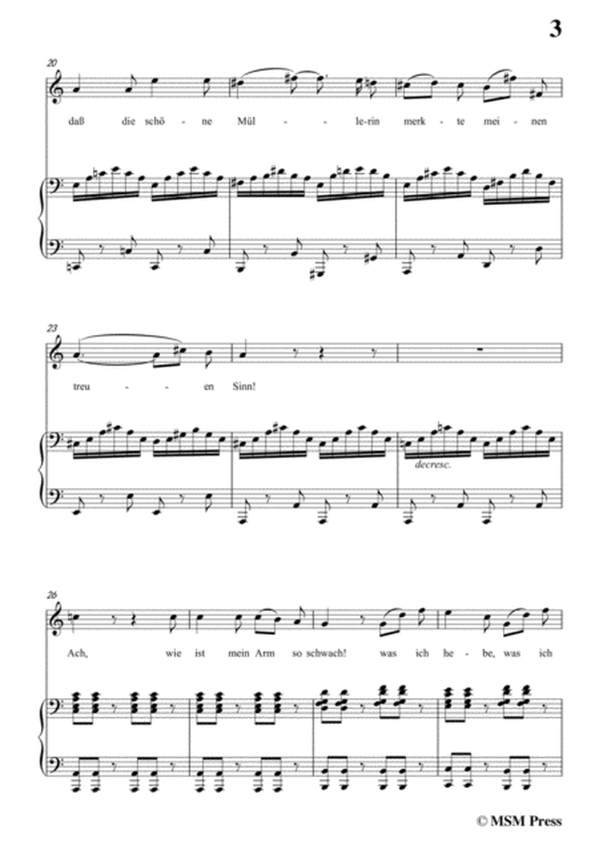Schubert-Am Feierabend,from 'Die Schöne Müllerin',Op.25 No.5,in a minor,for Voice&Piano image number null