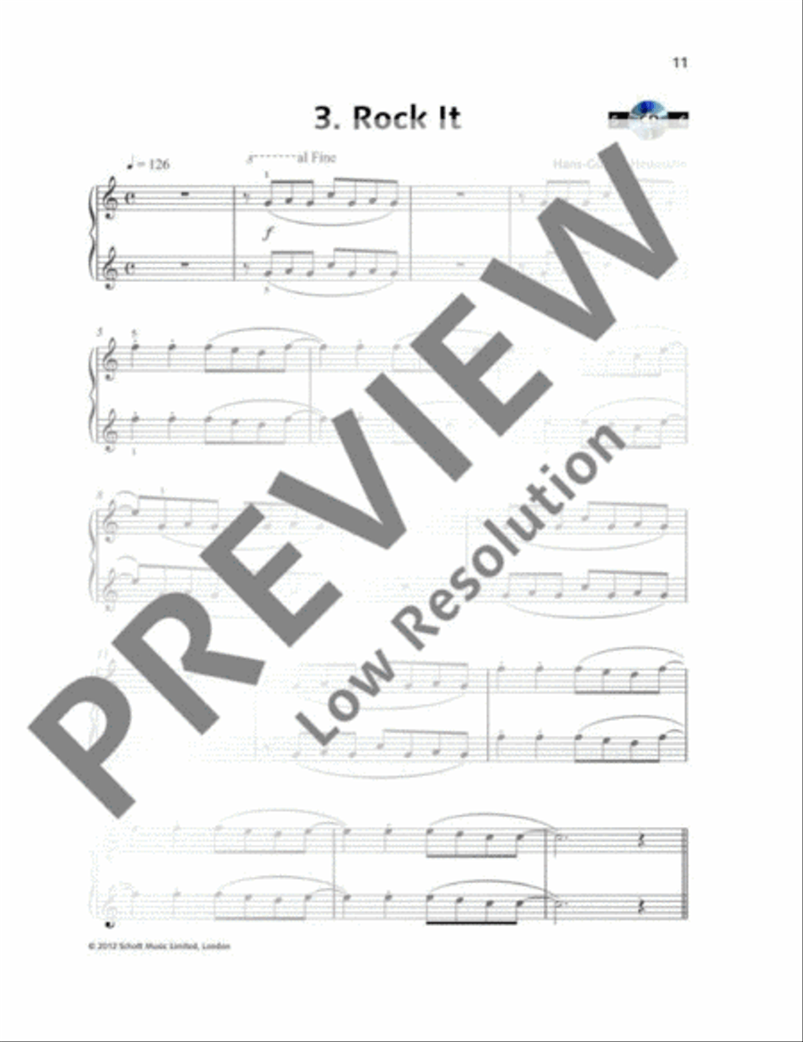 The Classical Piano Method Piano Method scores gallery preview page 12