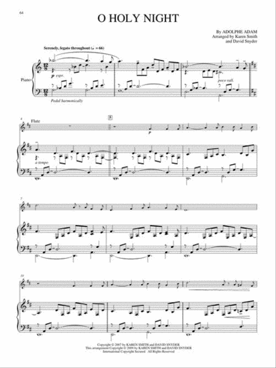O Holy Night O Holy Night Flute Solo scores gallery preview page 11