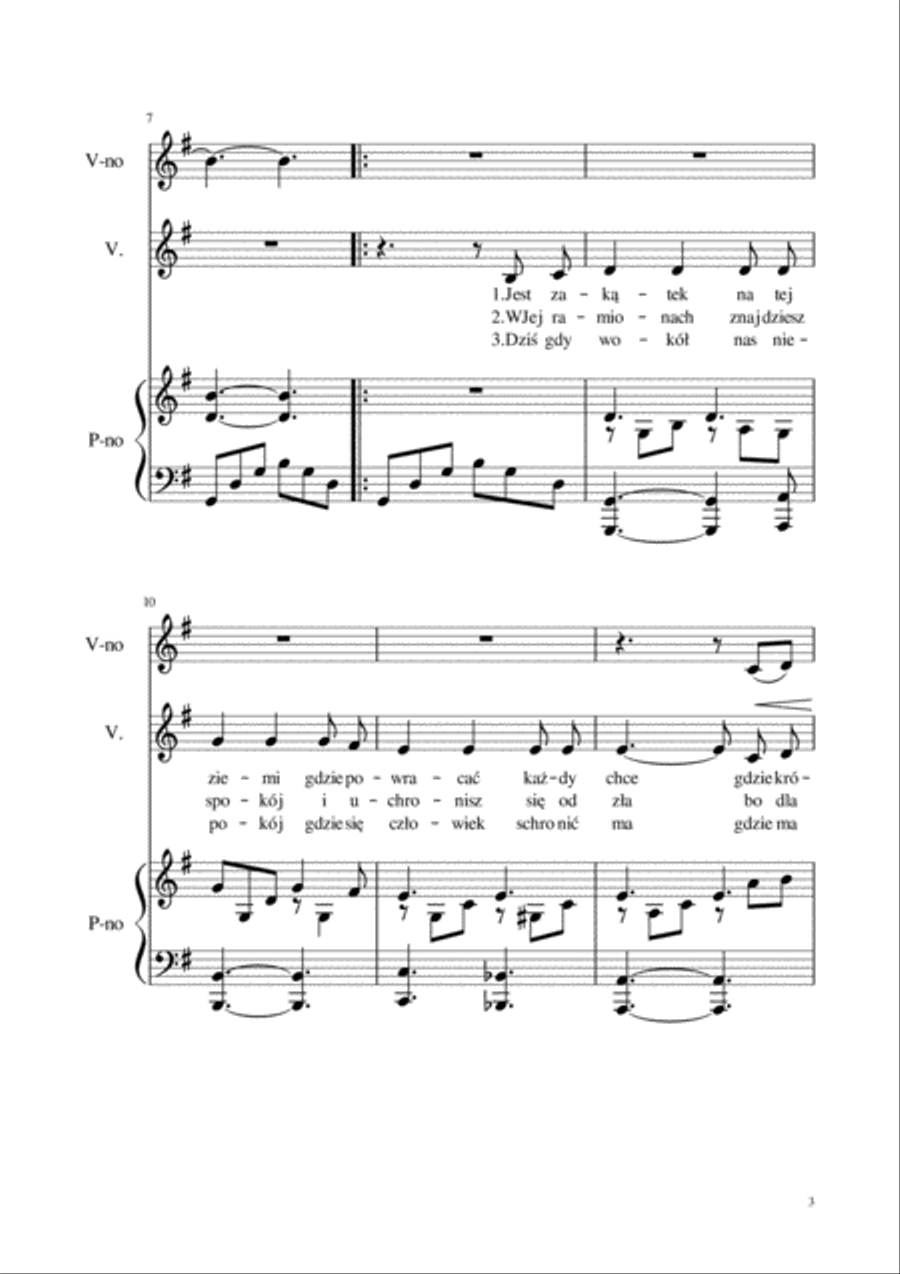 Black Madonna ( Czarna Madonna) from Jasna Góra Voice scores gallery preview page 3