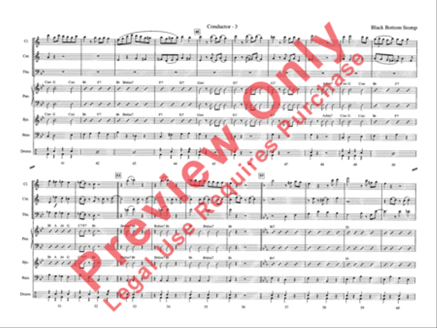 Black Bottom Stomp Black Bottom Stomp Jazz Ensemble scores gallery preview page 10