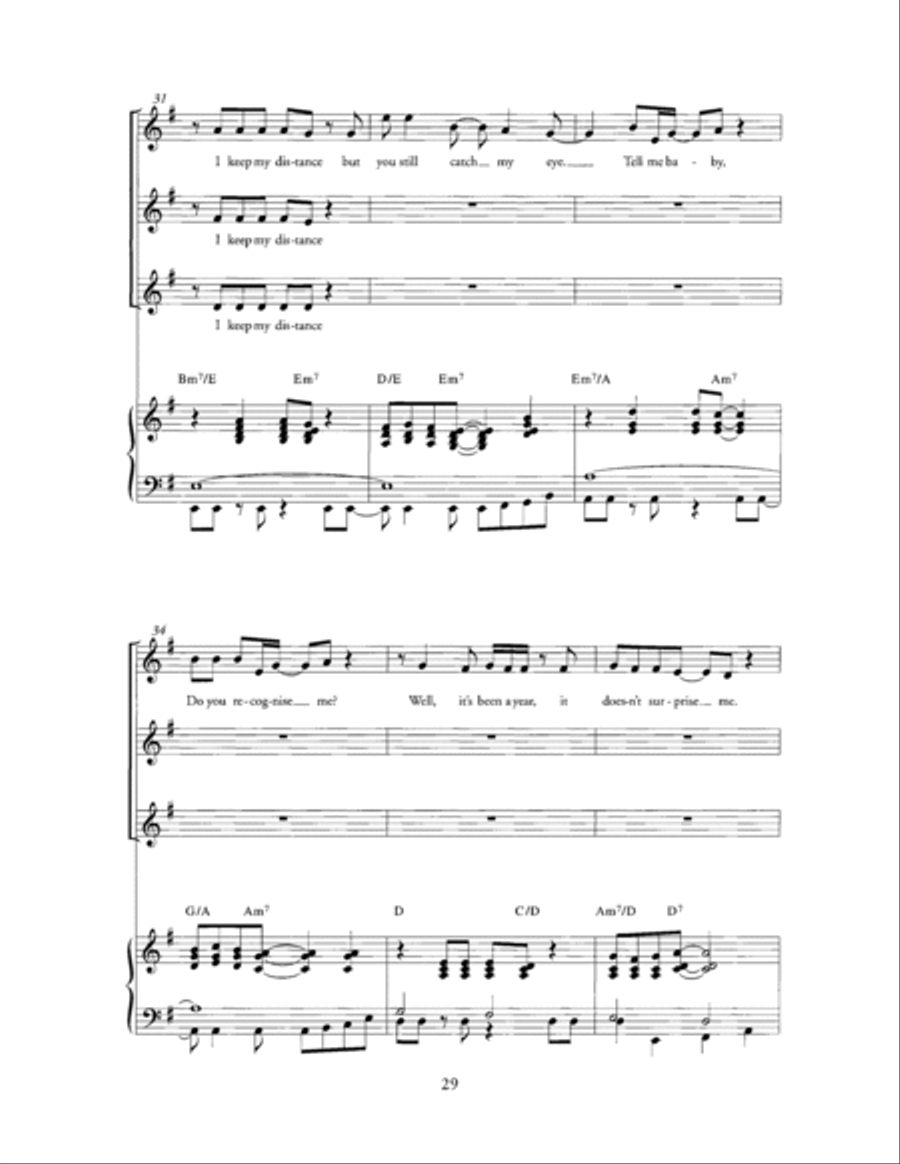 Last Christmas SSA scores gallery preview page 5