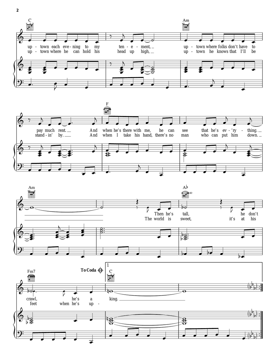 Uptown Acoustic Guitar scores gallery preview page 2