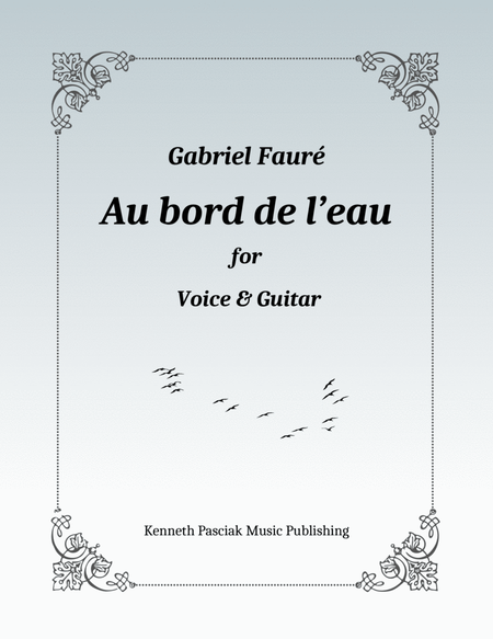 Au bord de l'eau (for Voice and Guitar) image number null
