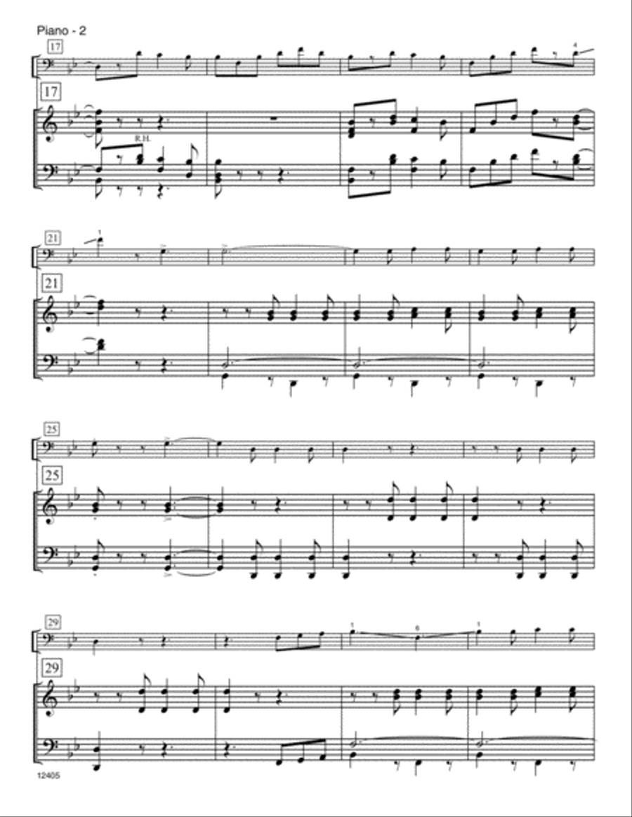 Funiculi, Funicula Funiculi, Funicula Trombone scores gallery preview page 3