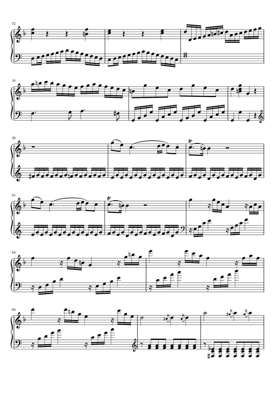 Sonatina No.16 - Muzio Clementi Piano Solo scores gallery preview page 4