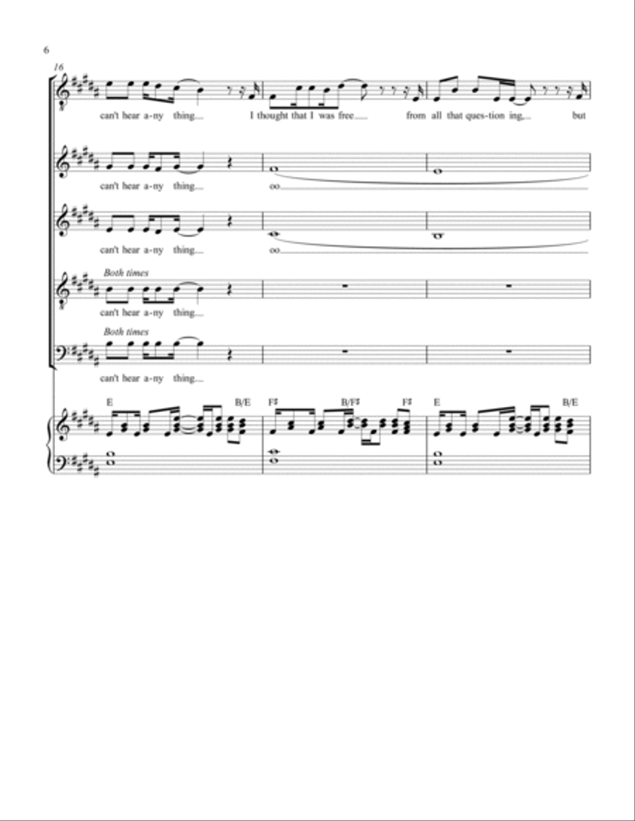 Harmony Hall 4-Part scores gallery preview page 6