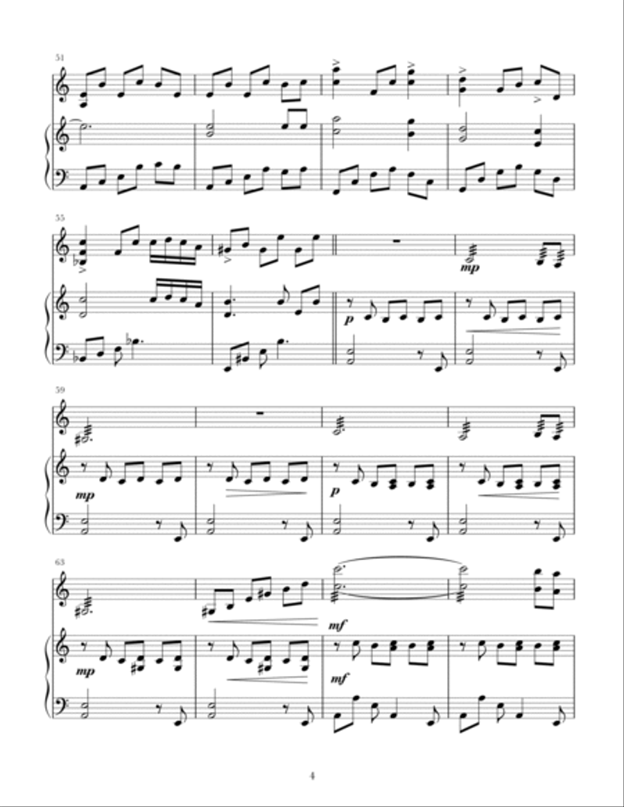 Chelsea Waltz Chamber Music scores gallery preview page 4