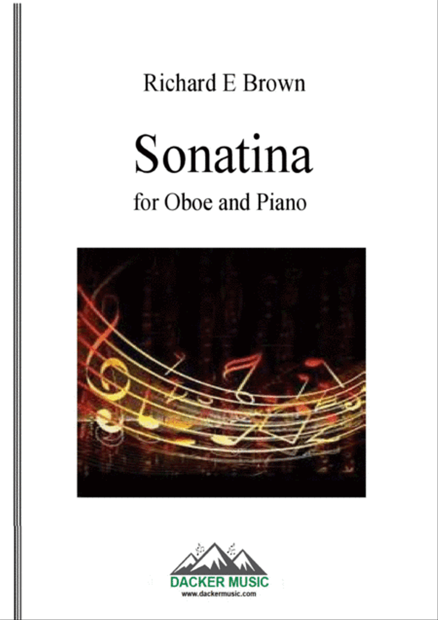 Sonatina for Oboe and Piano Piano scores gallery preview page 1