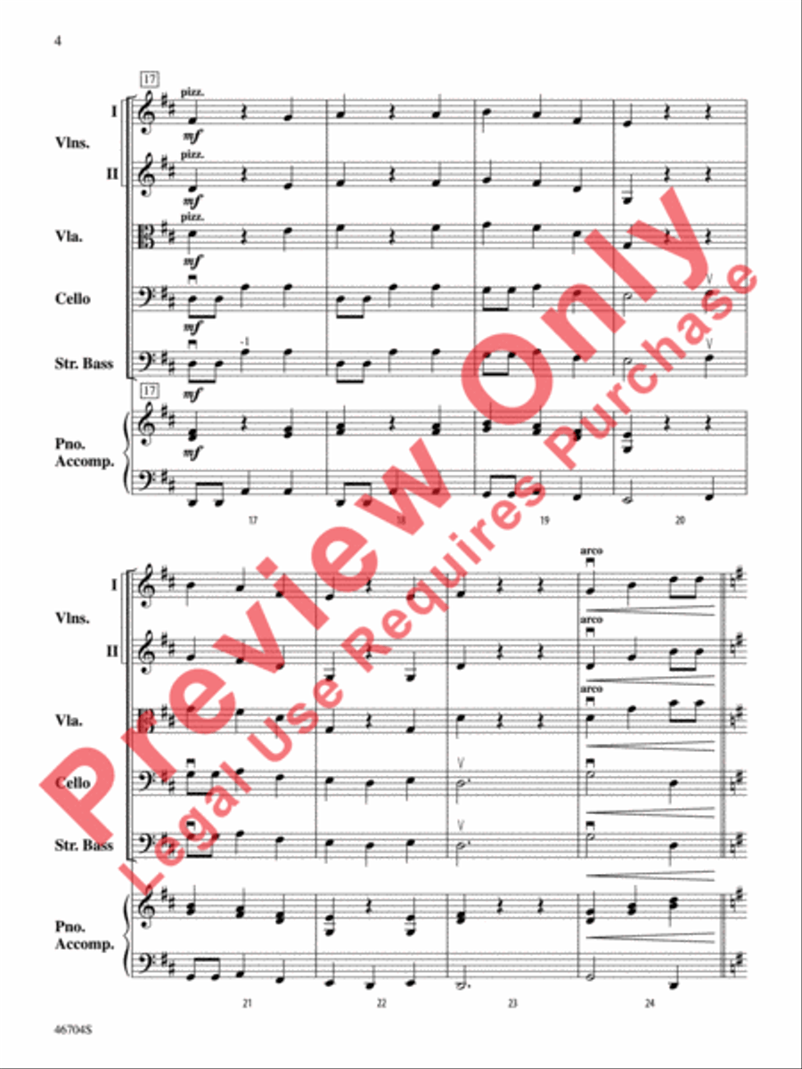 Carousel String Orchestra scores gallery preview page 5