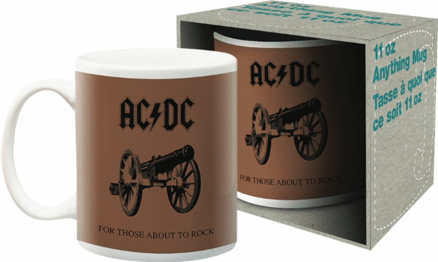 Book cover for AC/DC – For Those About to Rock, 8 oz. Mug